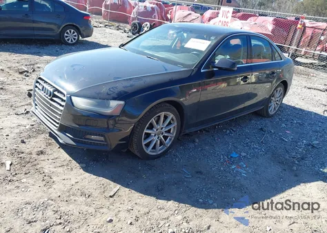 2014 Audi A4 2.0T Premium z USA, uszkodzony, nr VIN WAUEFAFL4EA004143